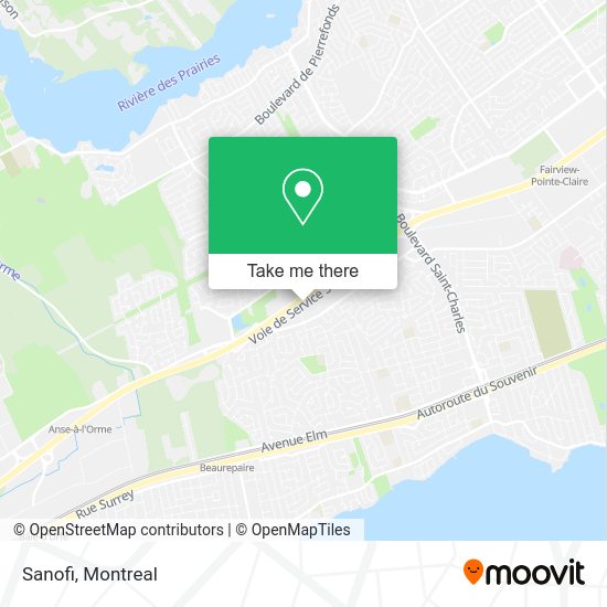 Sanofi map