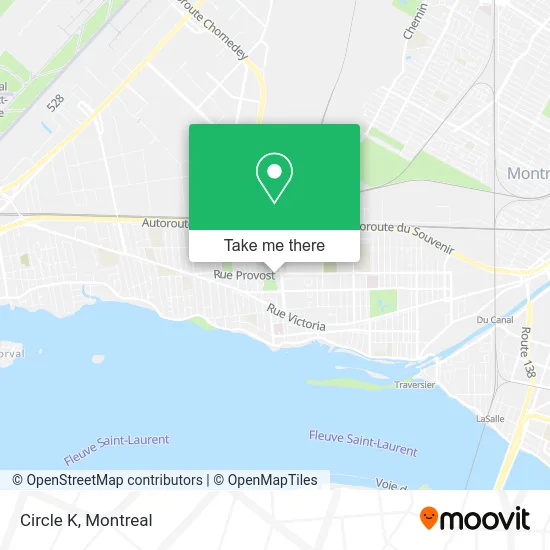 Circle K map