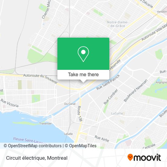 Circuit électrique map