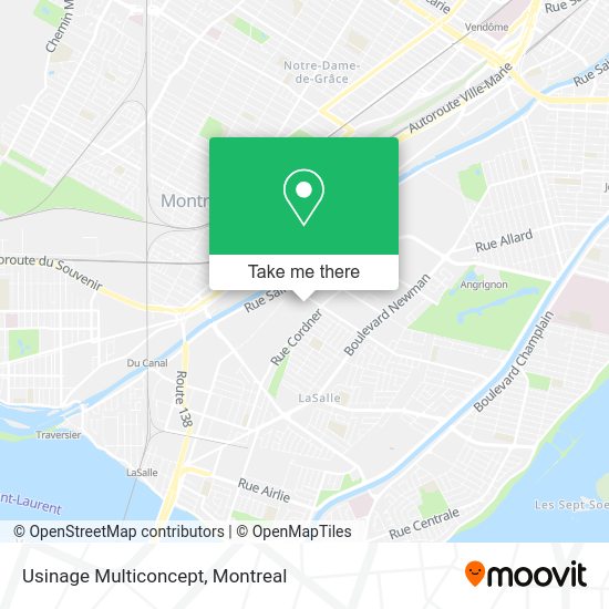 Usinage Multiconcept map