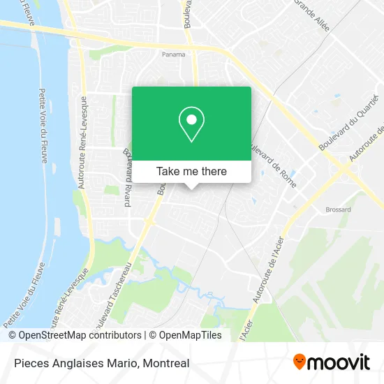 Pieces Anglaises Mario map