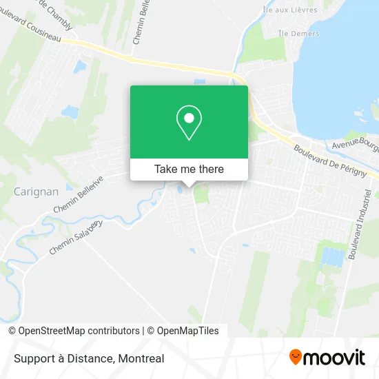 Support à Distance map