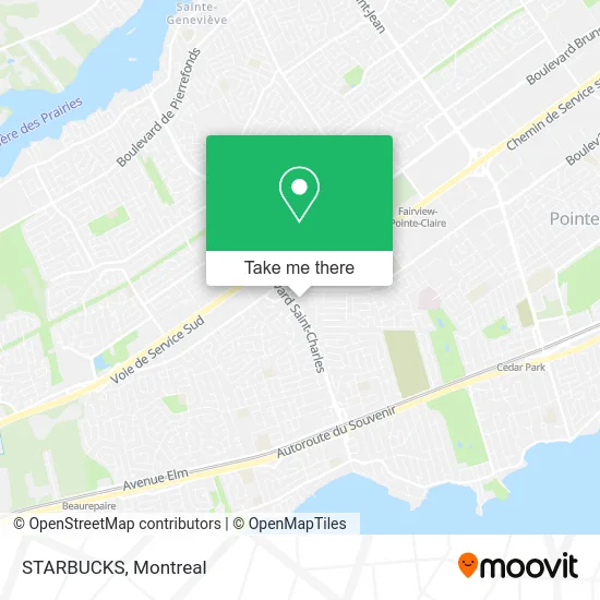 STARBUCKS map