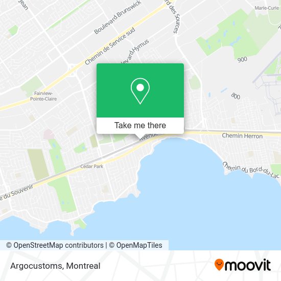 Argocustoms map