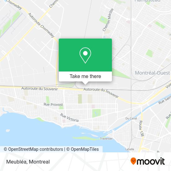 Meubléa map