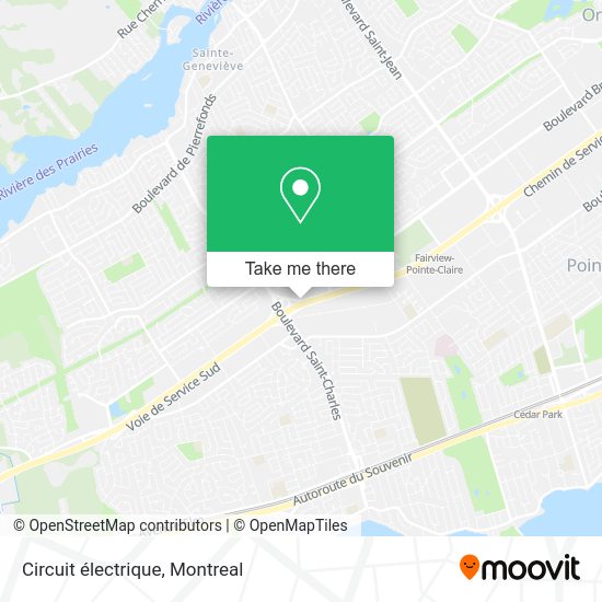 Circuit électrique map