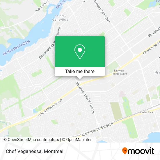 Chef Veganessa map