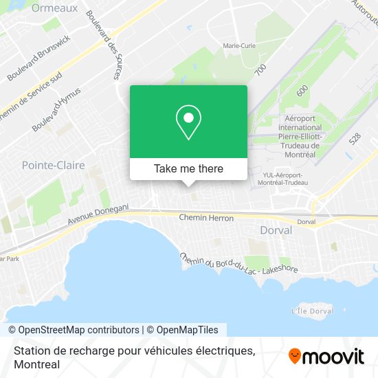 Station de recharge pour véhicules électriques map