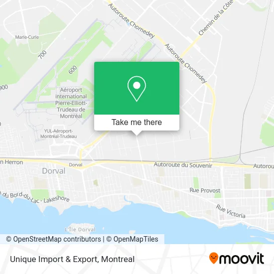 Unique Import & Export map