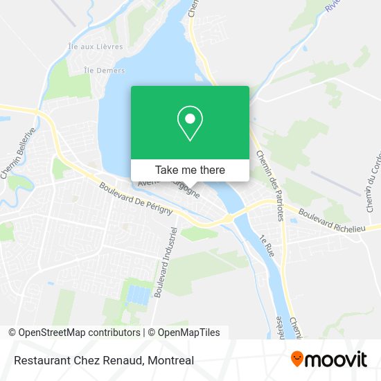 Restaurant Chez Renaud map