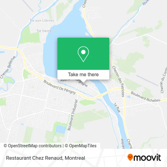 Restaurant Chez Renaud map