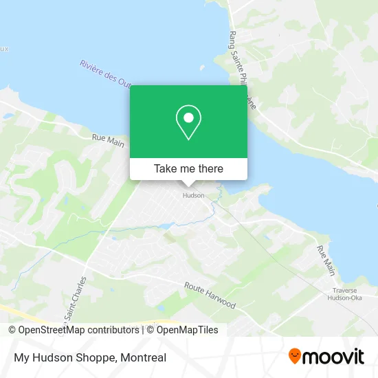 My Hudson Shoppe map