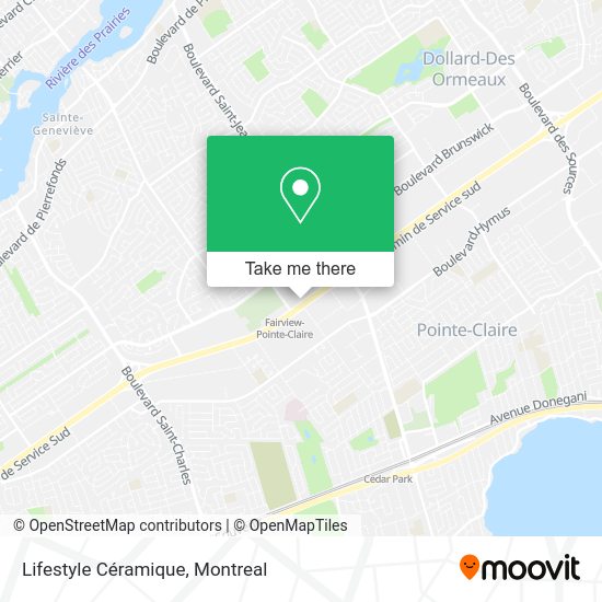 Lifestyle Céramique map