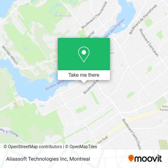 Aliaasoft Technologies Inc map