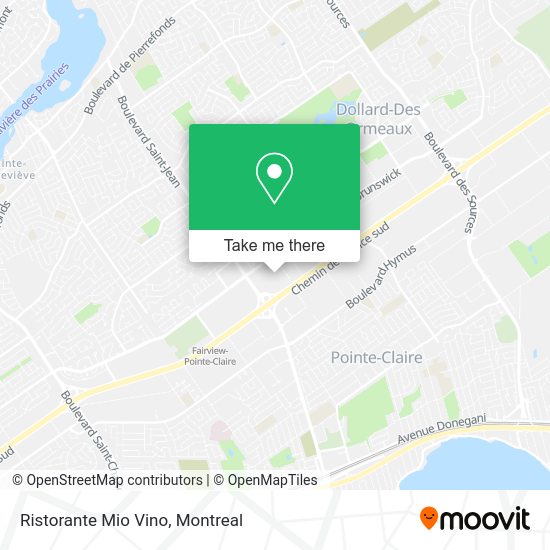 Ristorante Mio Vino map