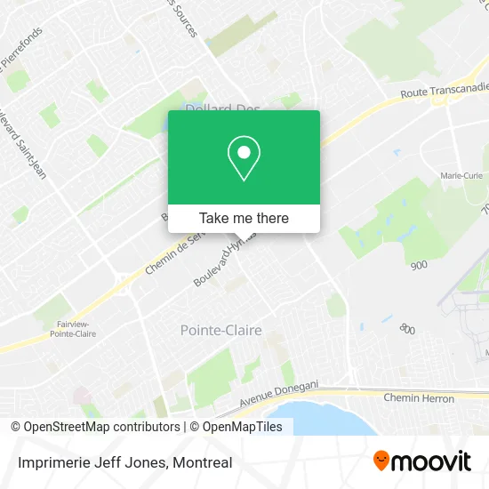 Imprimerie Jeff Jones map