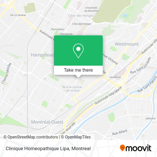 Clinique Homeopathique Lipa map