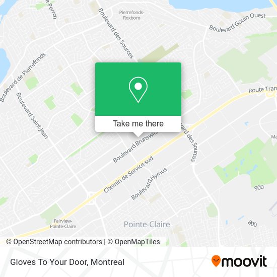 Gloves To Your Door map