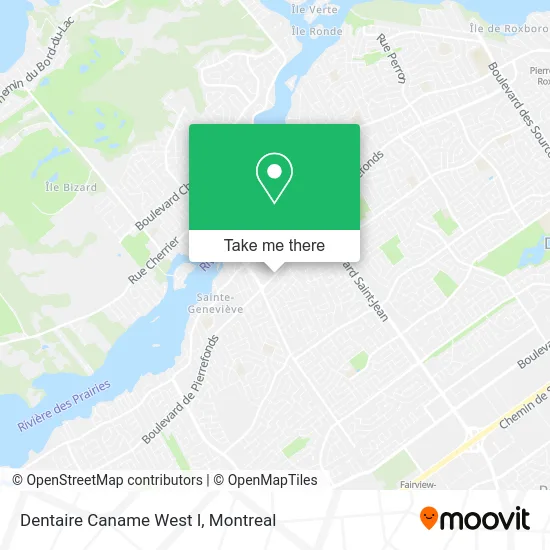 Dentaire Caname West I map