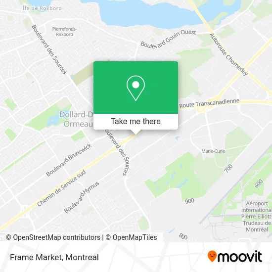Frame Market map