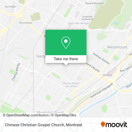 Chinese Christian Gospel Church map