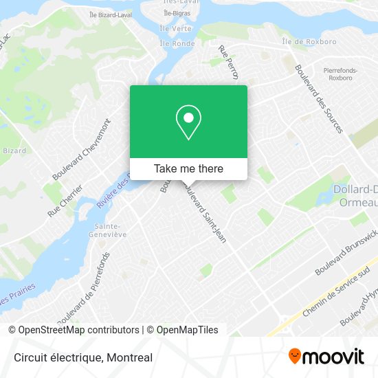 Circuit électrique map