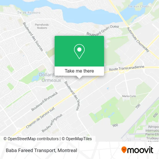 Baba Fareed Transport map
