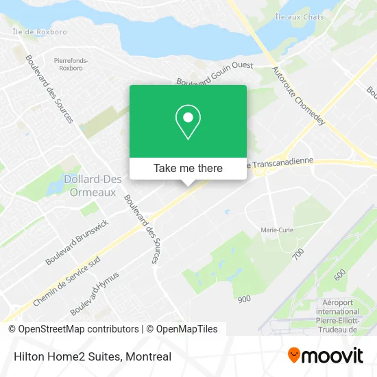 Hilton Home2 Suites map