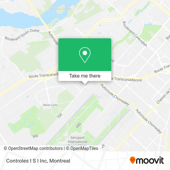 Controles I S I Inc map