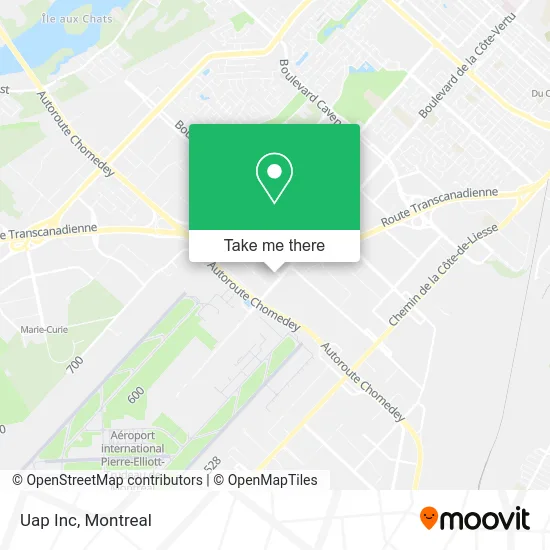 Uap Inc map