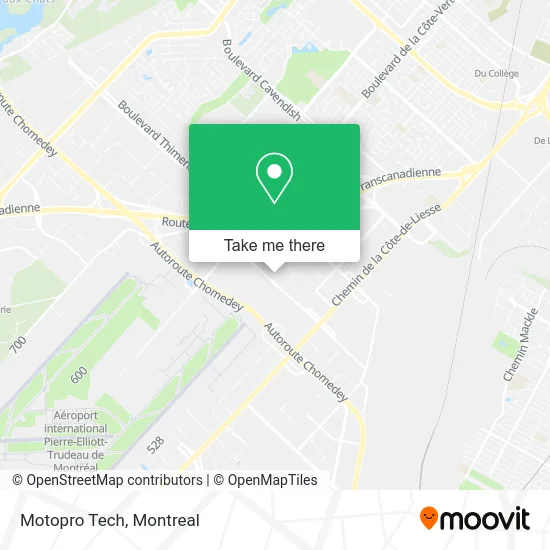 Motopro Tech map