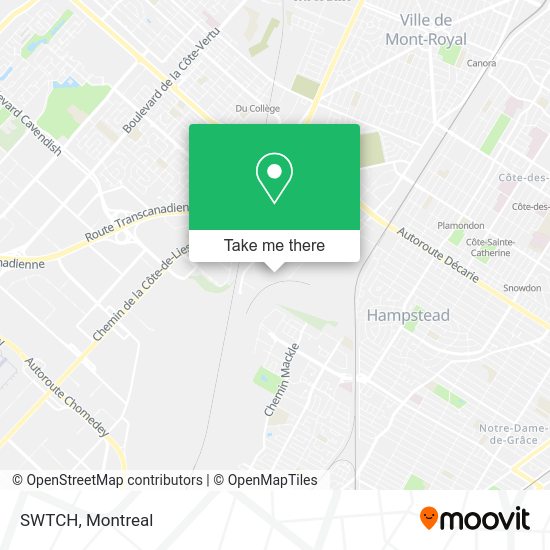SWTCH map