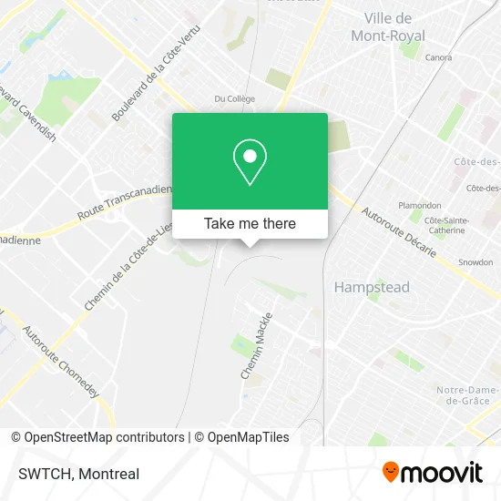 SWTCH map