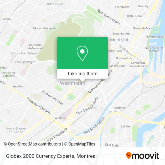 Globex 2000 Currency Experts map