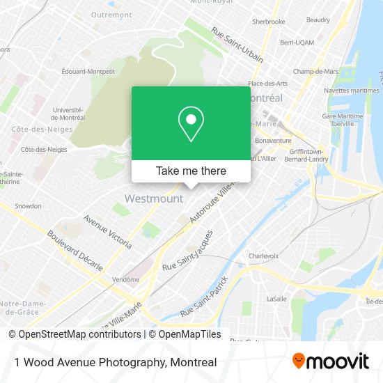 1 Wood Avenue Photography map
