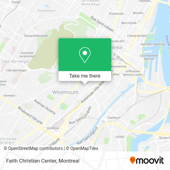 Faith Christian Center map