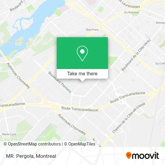MR. Pergola map