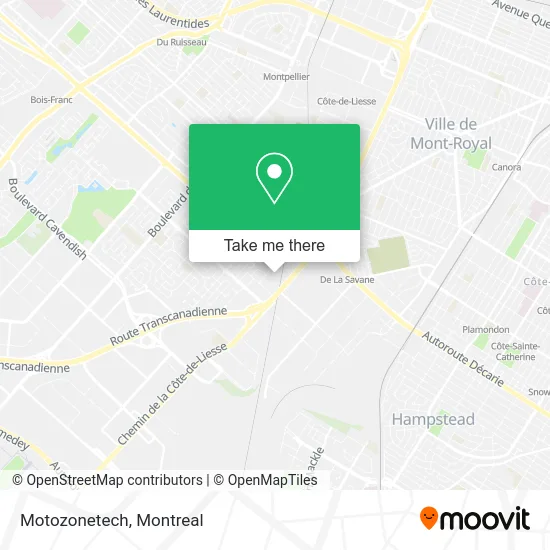 Motozonetech map
