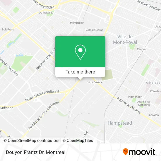 Douyon Frantz Dr map