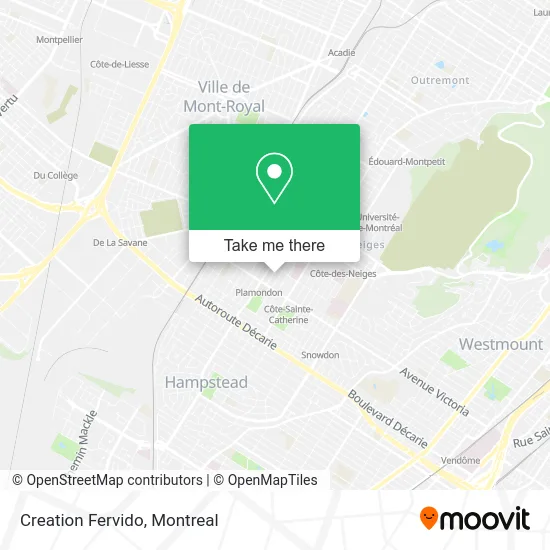 Creation Fervido map