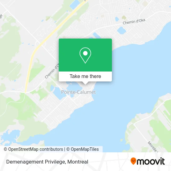 Demenagement Privilege map