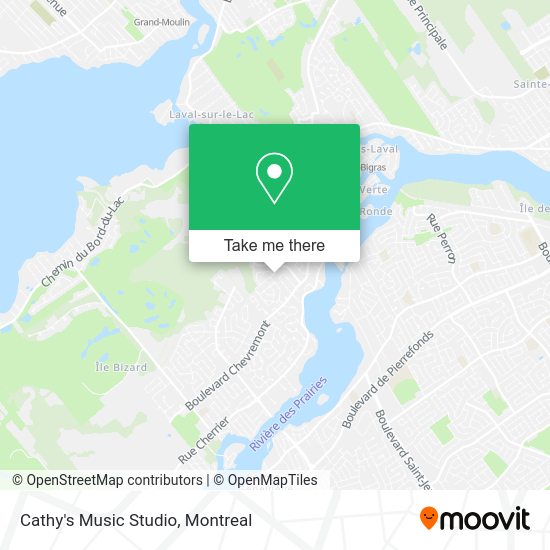 Cathy's Music Studio map