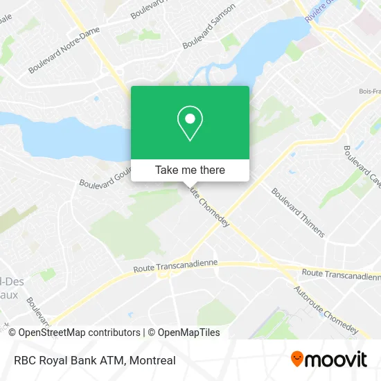 RBC Royal Bank ATM map