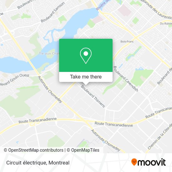 Circuit électrique map