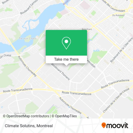 Climate Solutins map