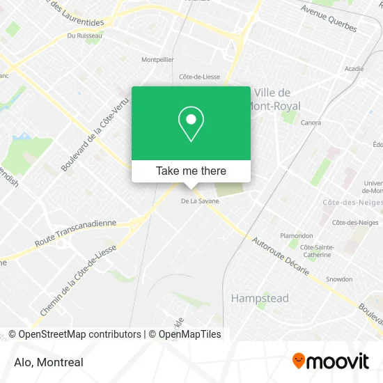 Alo map