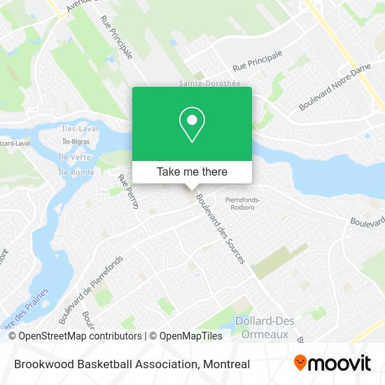 Brookwood Basketball Association map