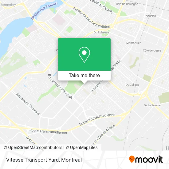 Vitesse Transport Yard map