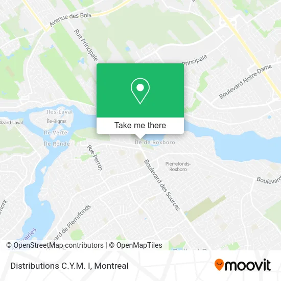 Distributions C.Y.M. I map