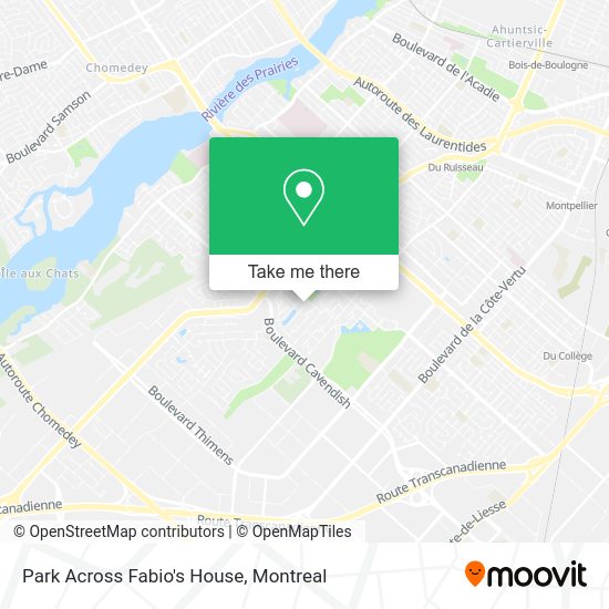 Park Across Fabio's House map